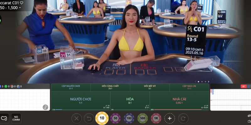 Cái nhìn tổng quan về trò chơi Baccarat Sexy